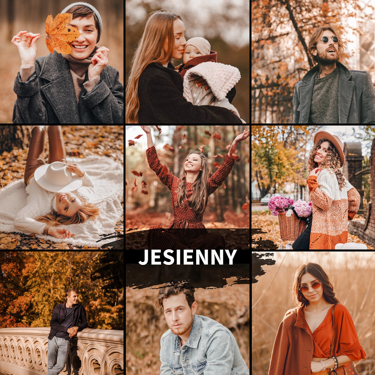Preset JESIENNY (10 Wariantów)