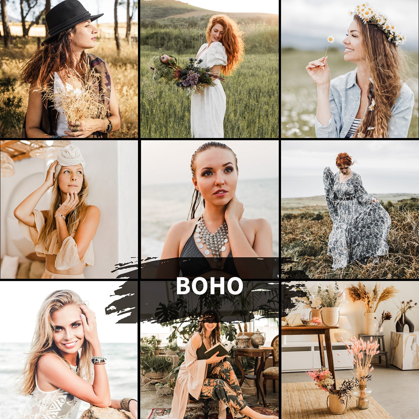 Preset BOHO (10 Wariantów)