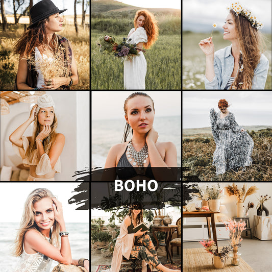 Preset BOHO (10 Wariantów)