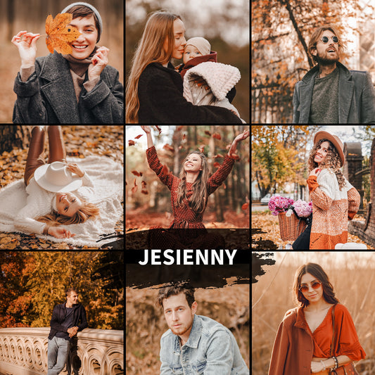 Preset JESIENNY (10 Wariantów)