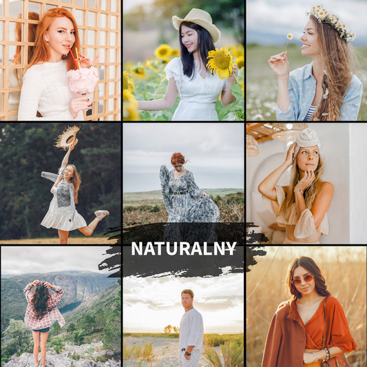 Preset NATURALNY (10 Wariantów)