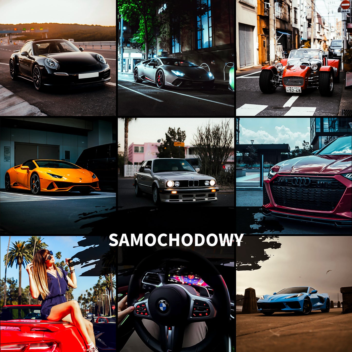 Preset SAMOCHODOWY (10 Wariantów)