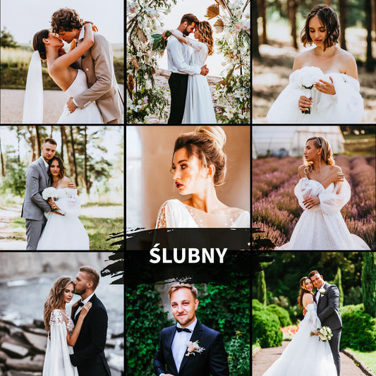 Preset ŚLUBNY (10 Wariantów)