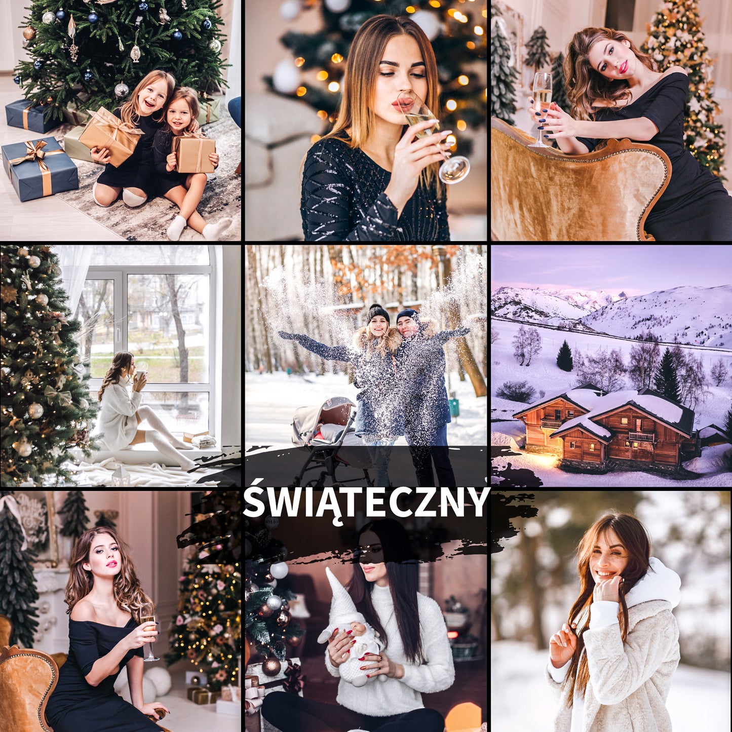 Preset ŚWIĄTECZNY (10 Wariantów)